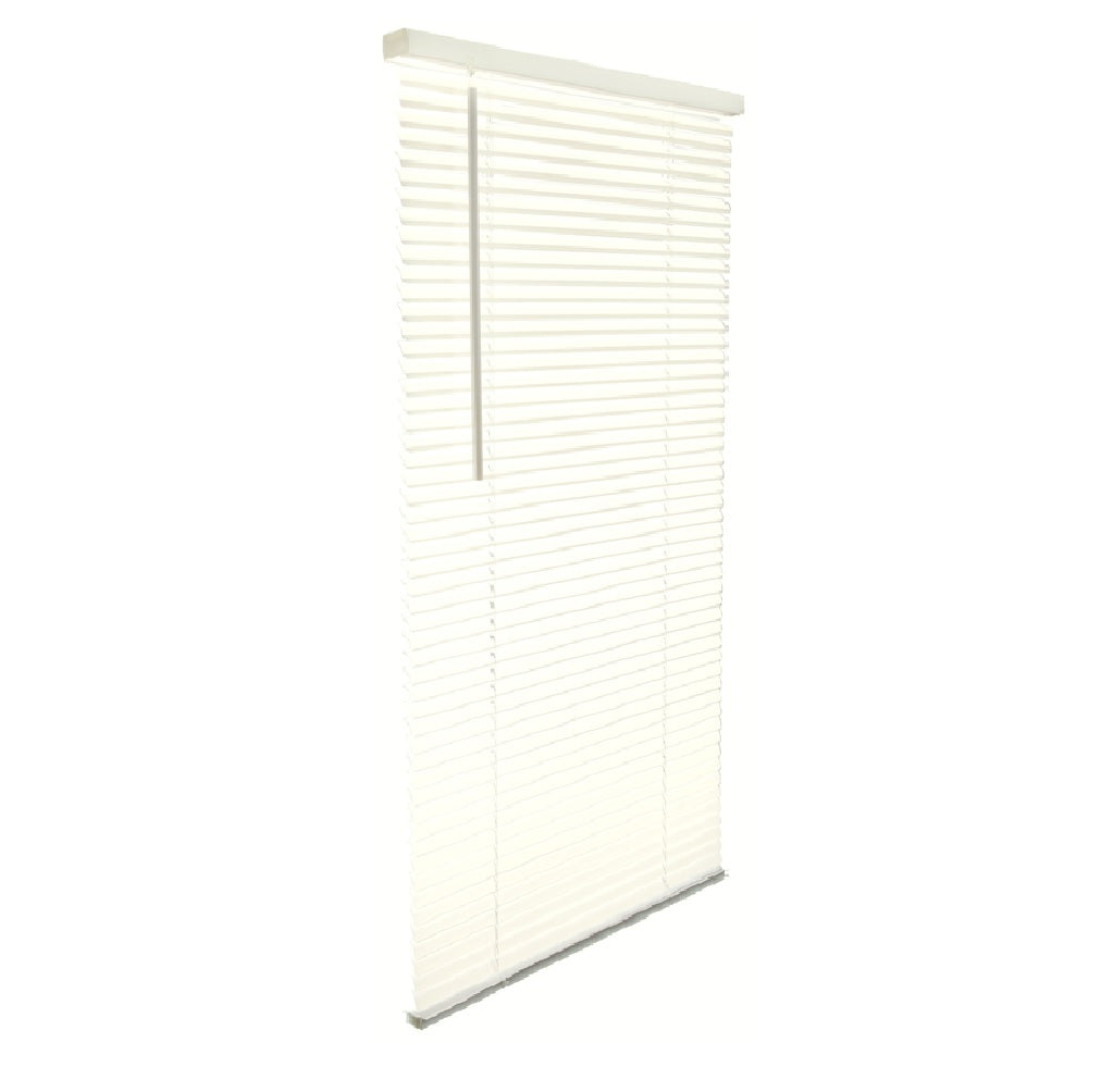 Living Accents MAX3964AL Horizontal Mini-Blinds, Vinyl, Alabaster, 39" x 64"