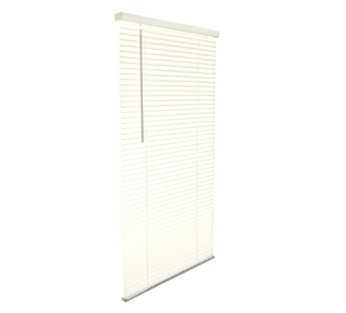 Living Accents MAX5264AL Horizontal Mini-Blinds, Vinyl, Alabaster, 52" x 64"