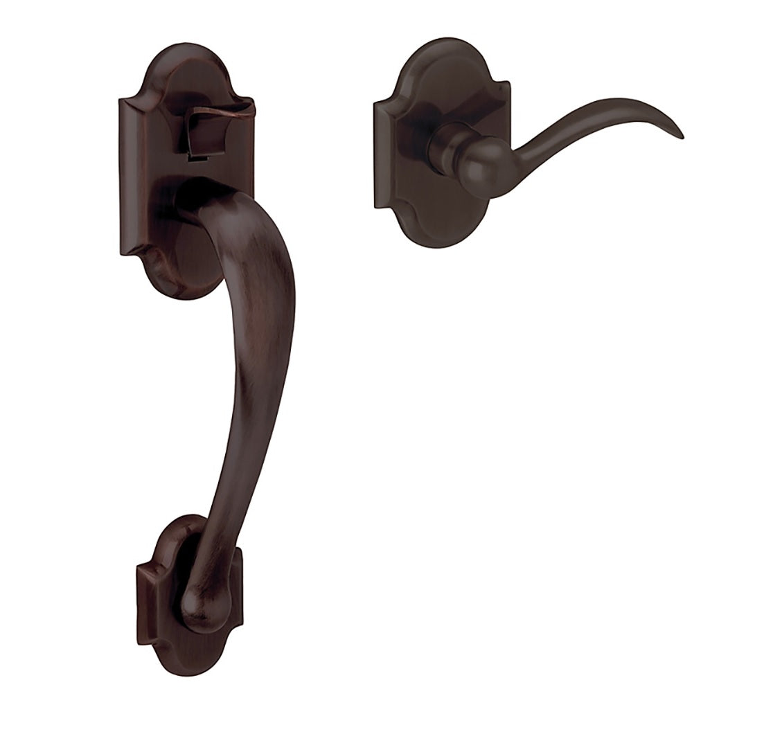 Baldwin 85353112ACLH Boulder Sectional Handleset, Venetian Bronze