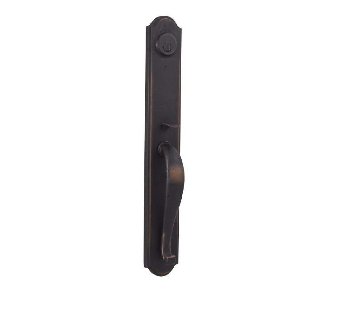 Weslock 07685-1--0020 Wiltshire Exterior Dummy Handleset, Oil Rubbed Bronze