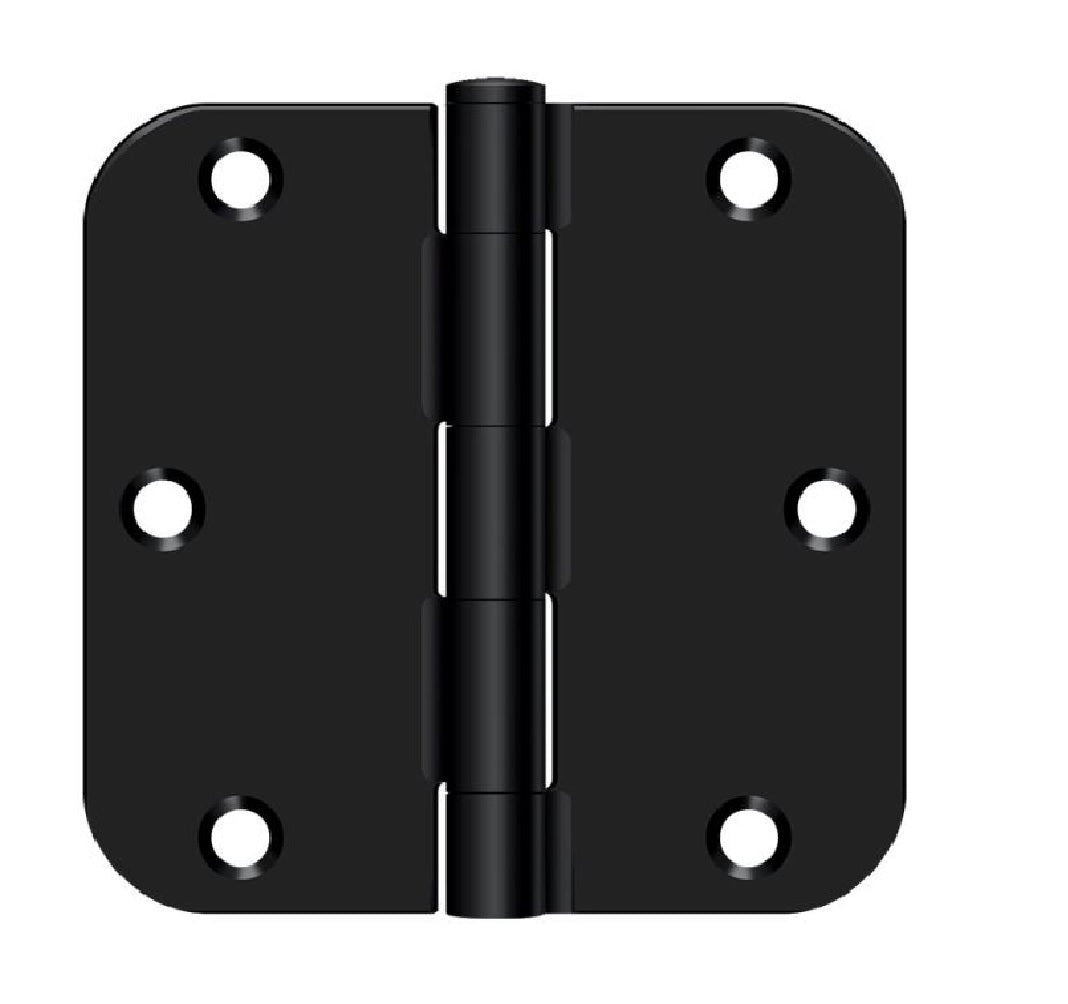 Deltana S35R5BK1B Radius Hinge, Flat Black