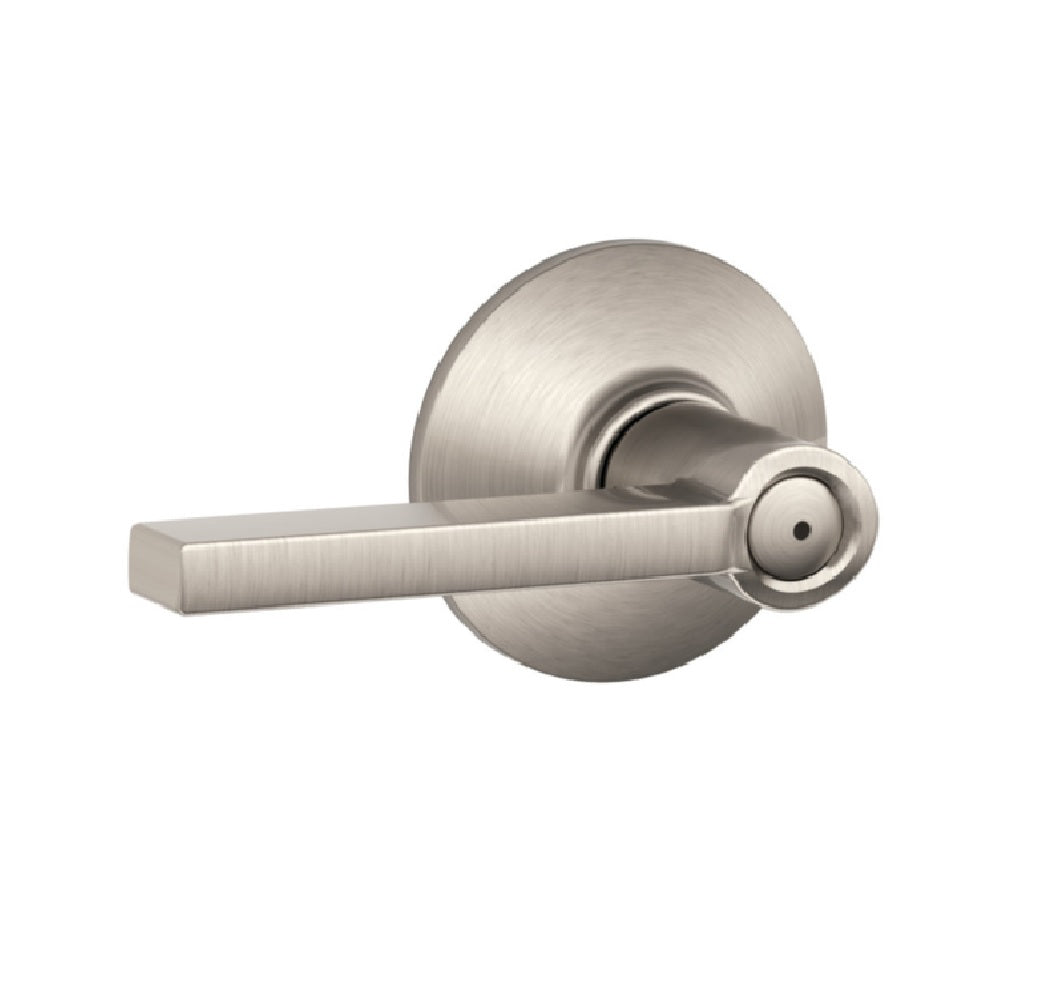 Schlage F40VLAT619 Latitude Bed and Bath Lever, Metal