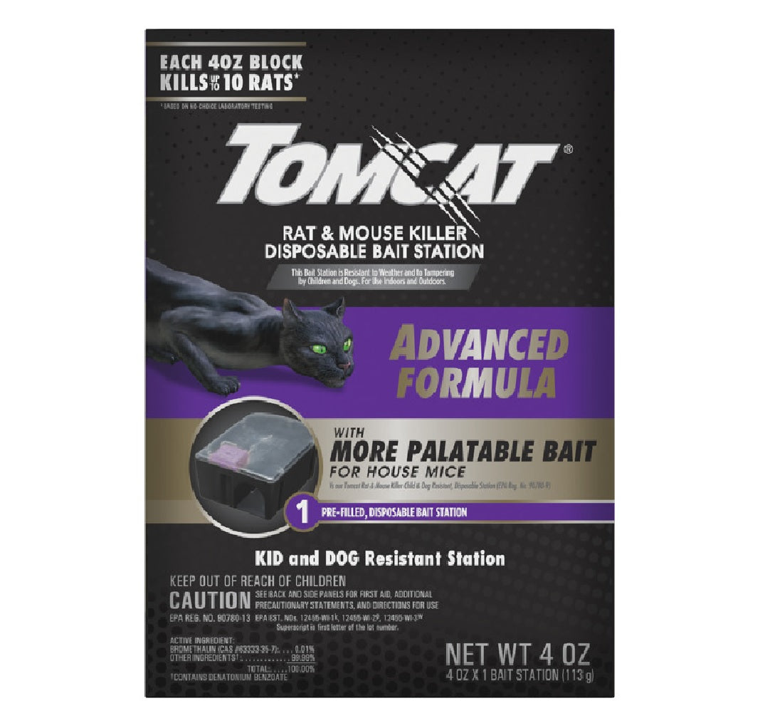 Tomcat 0373905 Advanced Bait Station & Bait Blocks