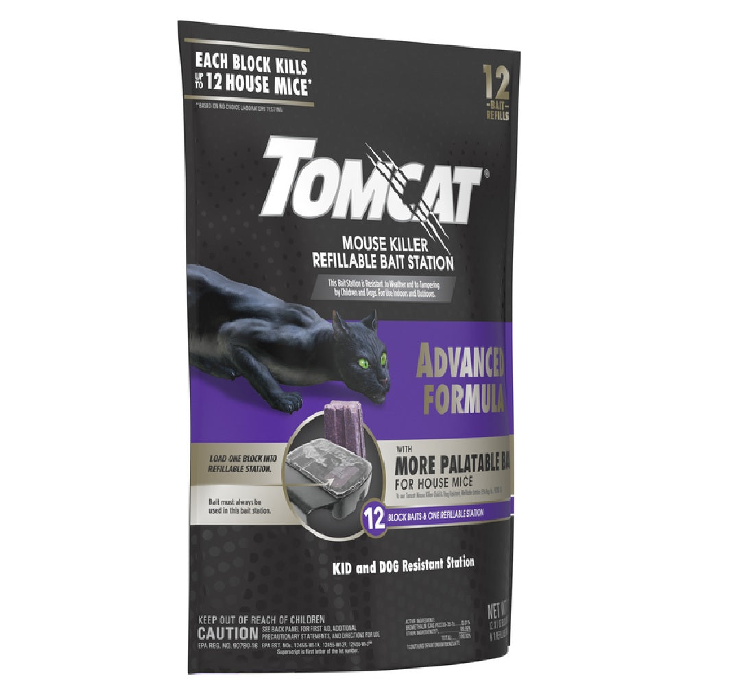 Tomcat 0372905 Bait Station & Bait Blocks