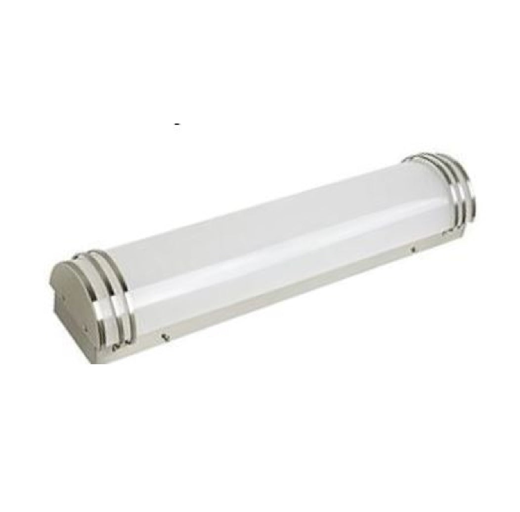 Westinghouse 61122 Wall Mount Vanity Light, Brushed Nickel