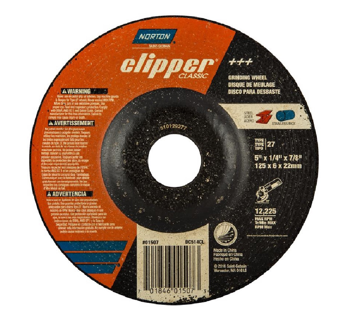 Norton 70184601507 Clipper Classic Grinding Wheel