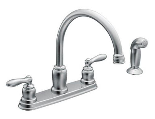 Moen CA87888 Caldwell Two Handle Kitchen Faucet, Chrome