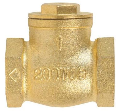 Mueller 101-005NL Swing Check Valve,Swing, 1" Ips, 200 PSI