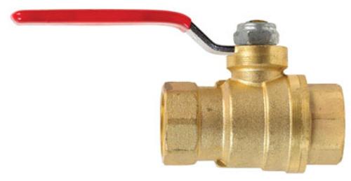 Mueller 107-753NL Stop & Waste Ball Valve, 1/2" Ips