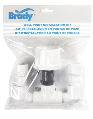 Campbell BTA-200 Brady Well Point Installation Kit, 2", 3/4"