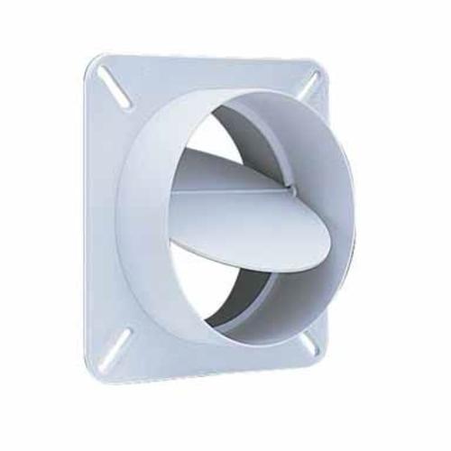 Lambro BD04 Draft Block Inline Damper, White, 4"