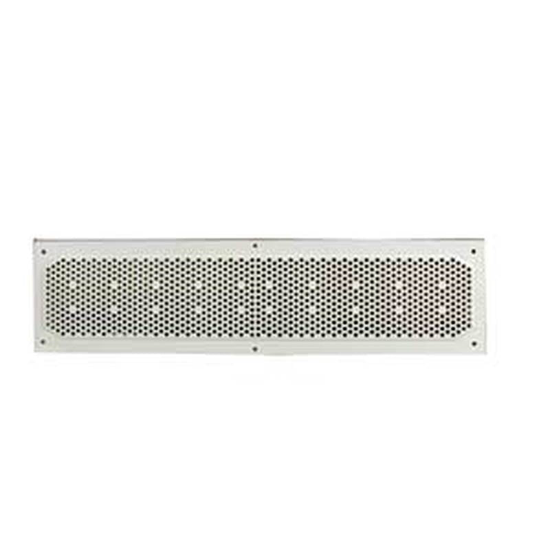 Duraflo 641608 Plastic White Soffit Vent, 16" x 8"