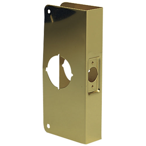 Prime-Line U 9548 Door Reinforcer, Solid Brass, 2-1/8"