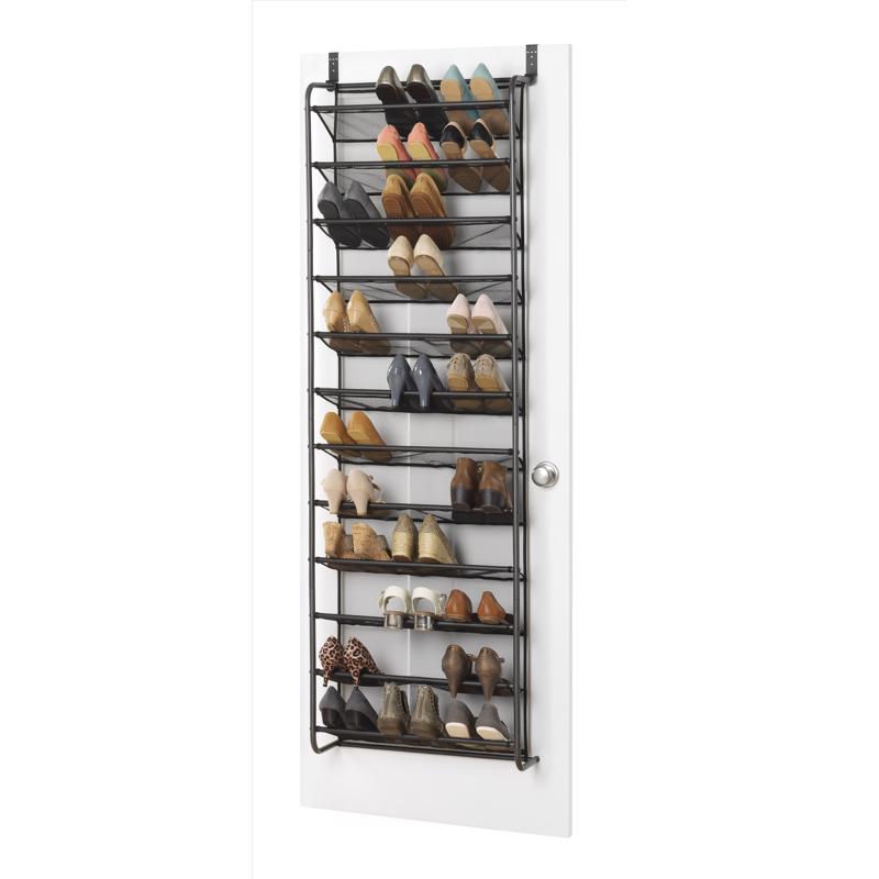 Whitmor 6037-7037-GM Hanging Shoe Organizer, Grey