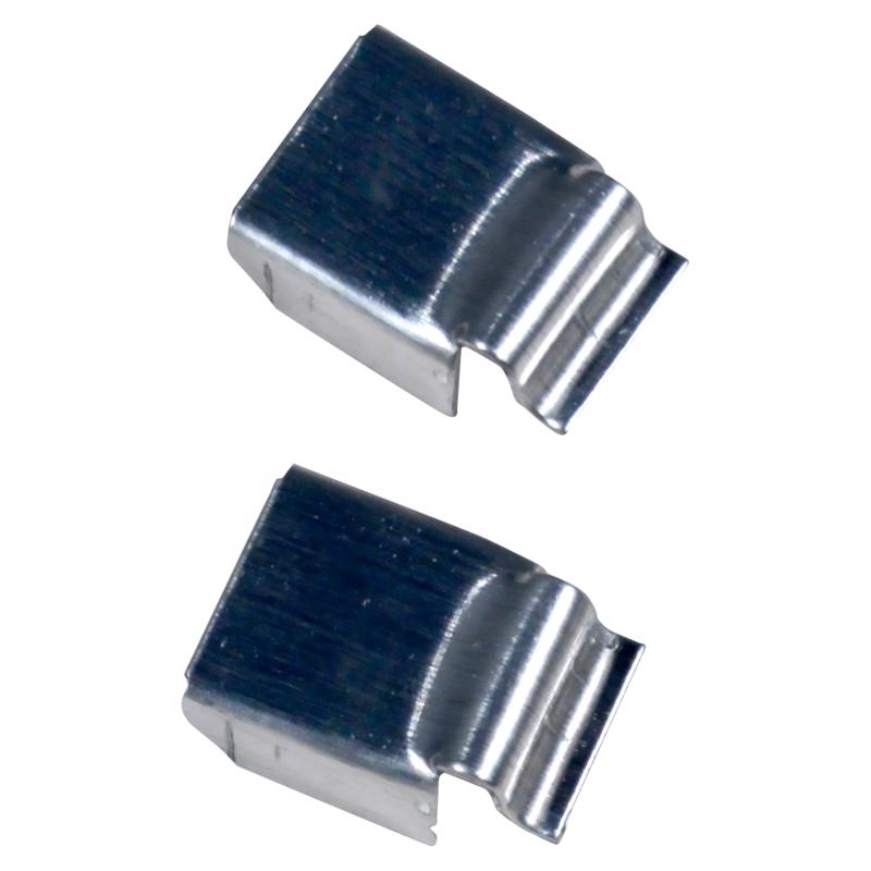 Phifer 3022444 Mill Crossbar Screen Clips, Silver, Aluminum