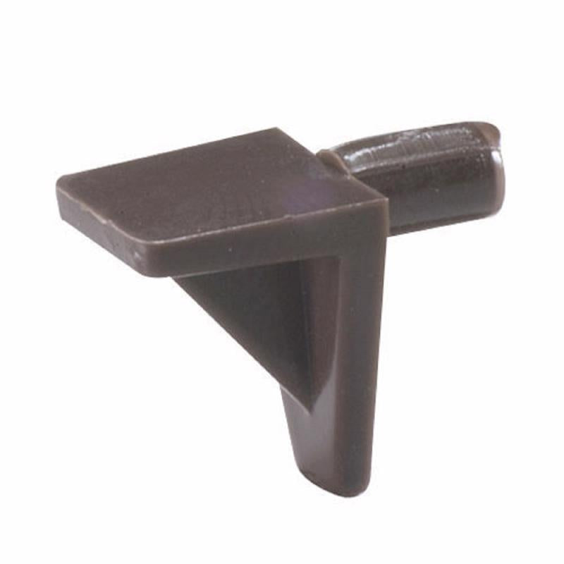 Onward 1950BRR Shelf Clips, Plastic, Brown