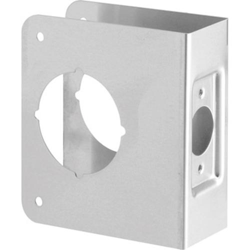 Prime-Line U 9553 Recessed Door Reinforcer, Stainless steel,  2-1/8", 3-7/8" X 4-1/2"