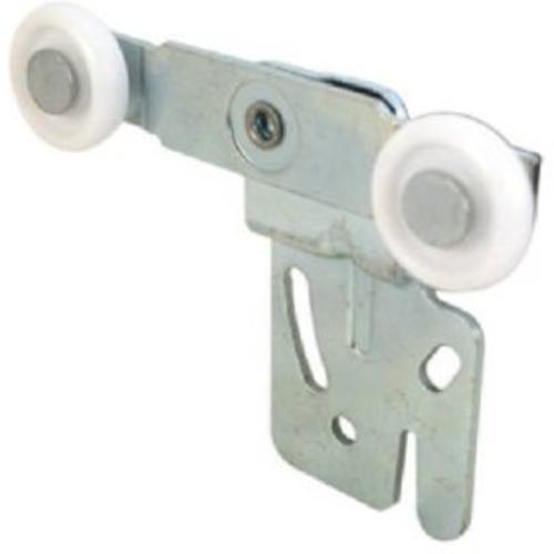 Prime Line 16218-F Wardrobe Door Roller Assembly, 7/8", CD/2