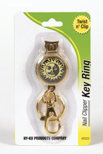 Hy-Ko KF522 Key Ring, 2 Designs, Carded