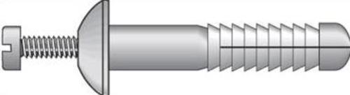 Hillman 9410 Nylon Nail-In Anchors, 1/4" x 1-1/2", 60 Lb, 4 Pack