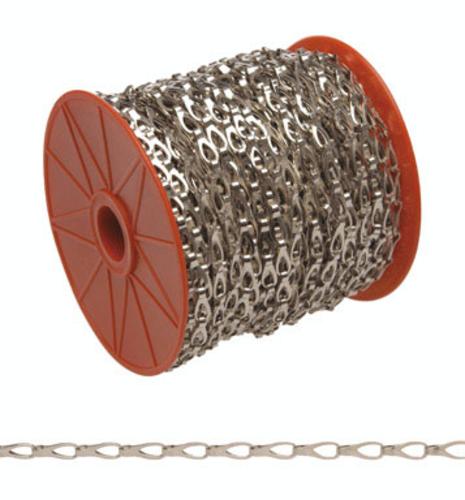 Campbell 0713027 Hobby/Craft Sash Chain 82', Chrome Plated