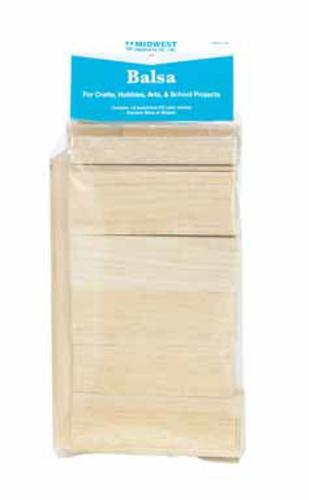 Midwest Products 19 Balsawood Scrap Bag