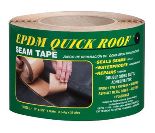 Quick Roof BST325 Epdm Roof Seam Tape 3" x 25'