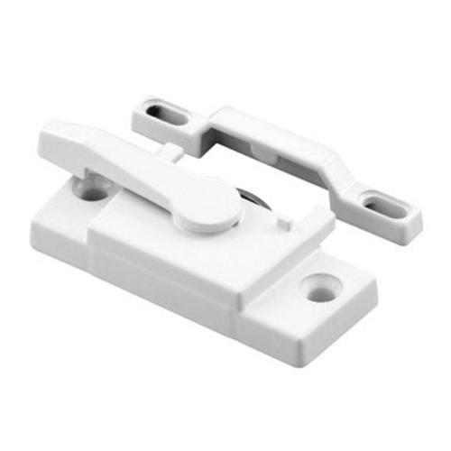 Prime Line 173971-W Vinyl Window Sash Lock with Keeper, White
