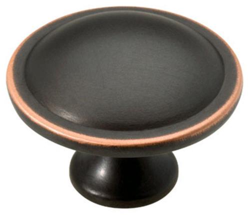 Liberty Hardware P67659L-VBC-U1 Contempo Cabinet Knob 1-1/2", Bronze