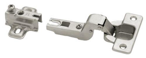 Liberty Hardware HC11SFL-NP-U Euro 110 Degree Full Overlay Hinge 35mm, Nickel Plated
