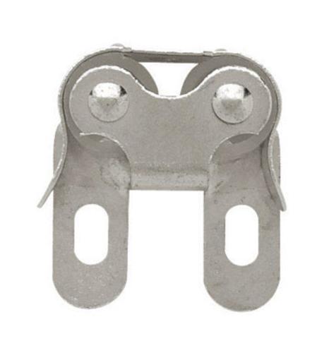 Liberty Hardware C07300L-NP-U Double Roller "C" Cabinet Catch Clip 1", Nickel Plated