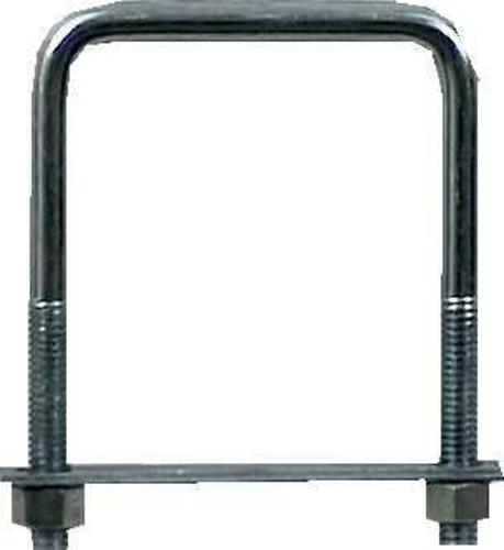 Hampton 02-3452-504 Square Bend U-Bolt 3/8" - Zink Plated Steel