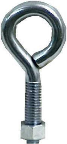 Hampton 02-3457-774 Bolt Eye With Nut 3/8" X 3.25"