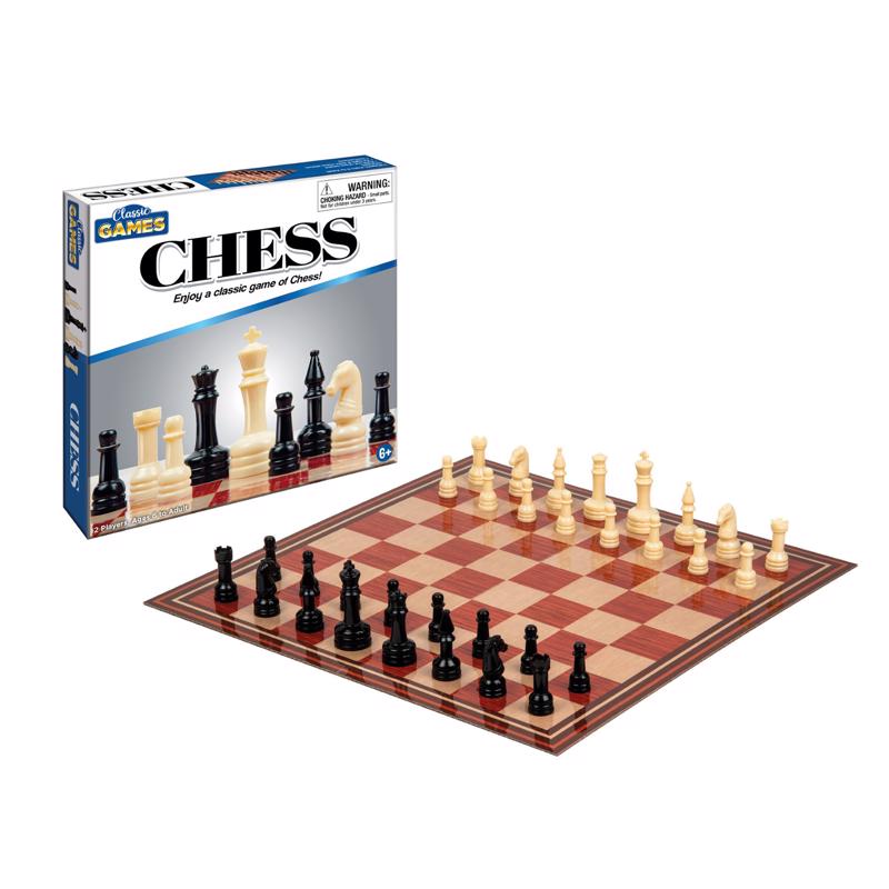 Playmaker Toys 11112 Classic Games Chess, Plastic