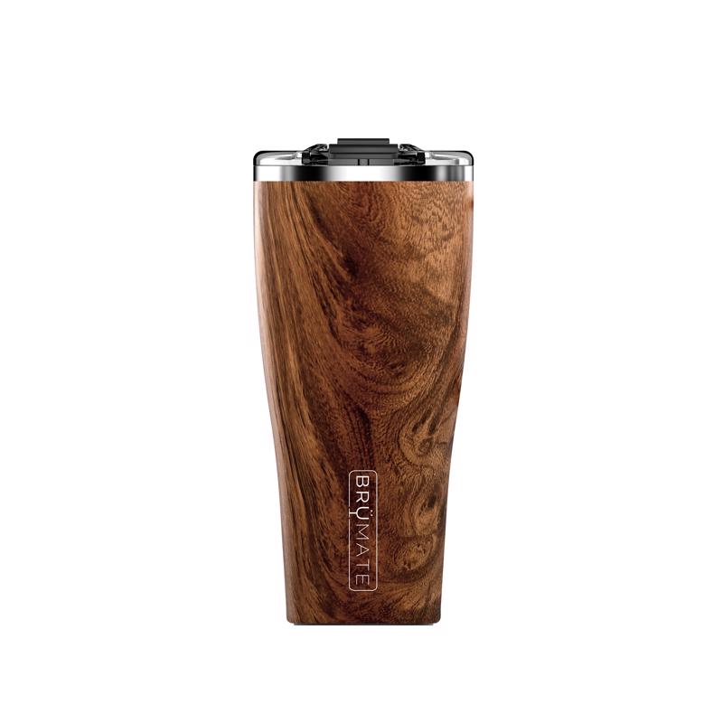 BruMate DWNV32WAL Imperial Pint Insulated Tumbler, Walnut, 32 Oz