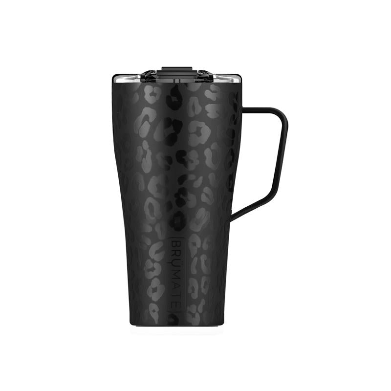 BruMate DWTD22OXL Toddy Insulated Tumbler, Onyx Leopard, 22 Oz