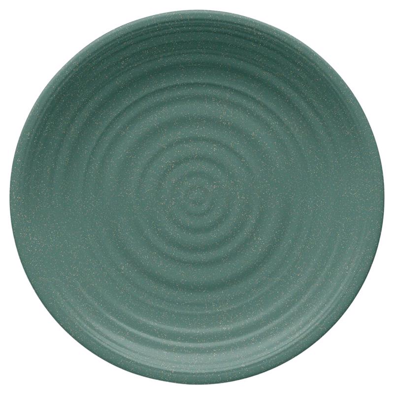 Tarhong PAN1105MCDPS Artisan Round Dinner Plate, Green