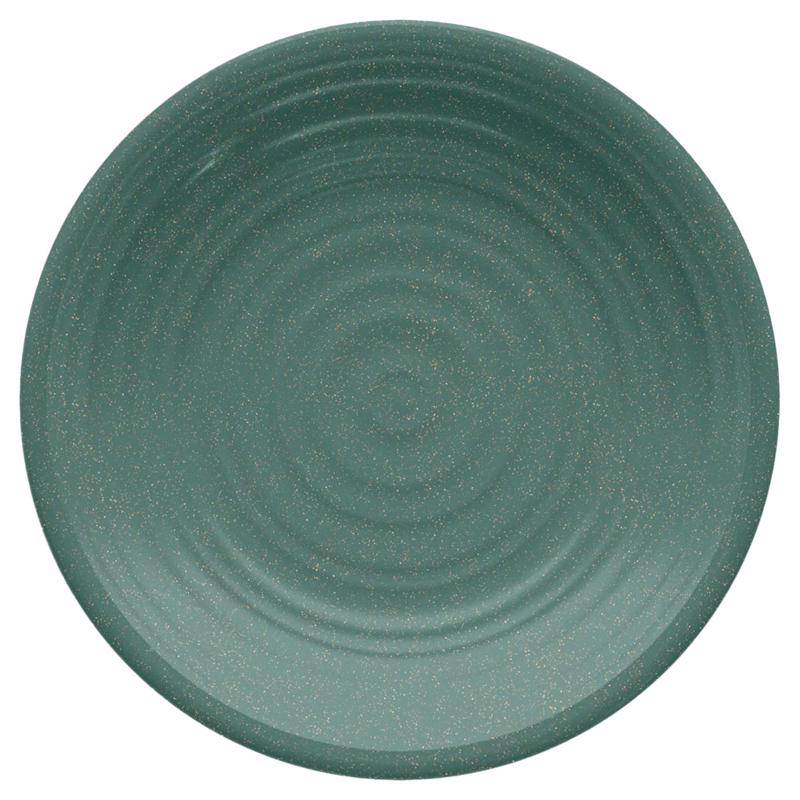 Tarhong PAN1085MBASS Artisan Round Salad Plate, Green