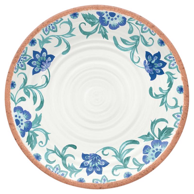 Tarhong PAN1105MDPSB Artisan Dinner Plate, Multicolored