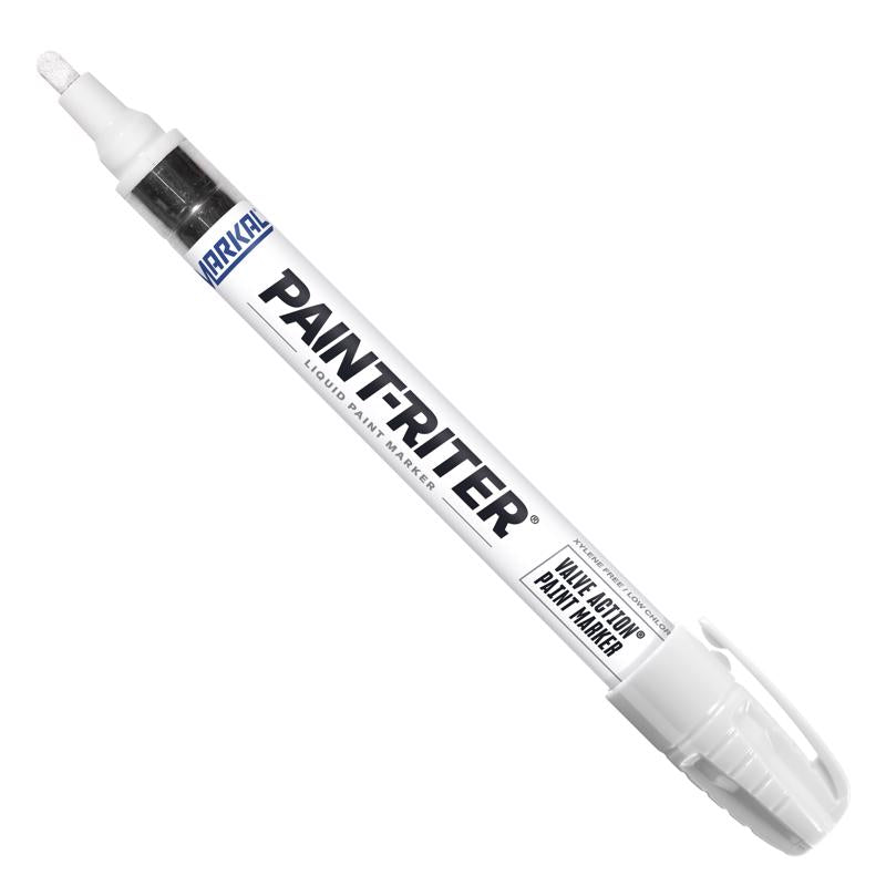 Markal 96861 Paint-Riter Liquid Paint Marker, White