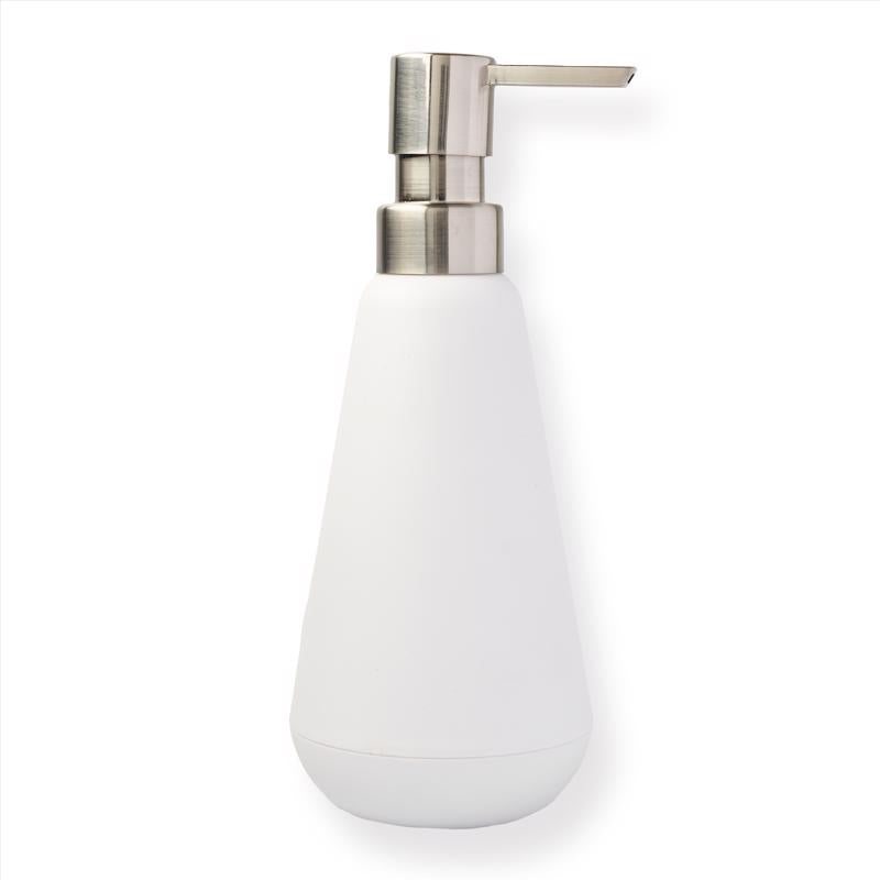 Sttelli BEA-SPU-WHI Belize Soap Pump, White, Plastic