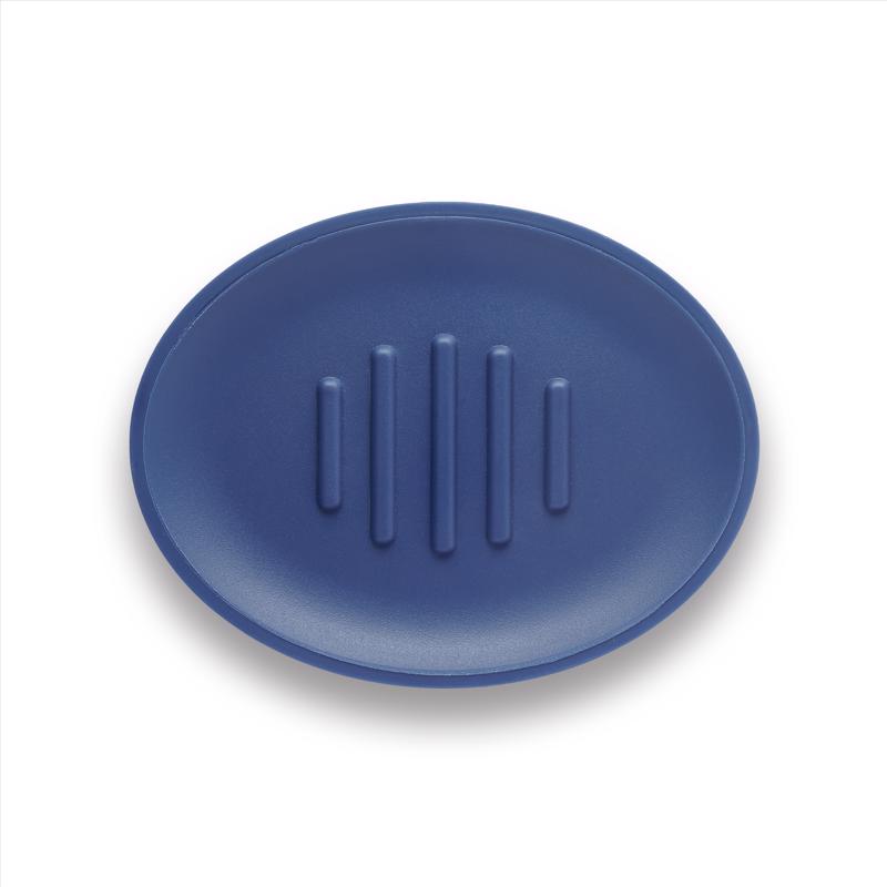 Sttelli BEA-SDI-NAV Belize Soap Dish, Navy, Plastic
