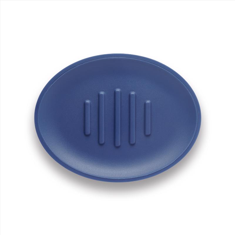 Sttelli BEA-SDI-NAV Belize Soap Dish, Navy, Plastic