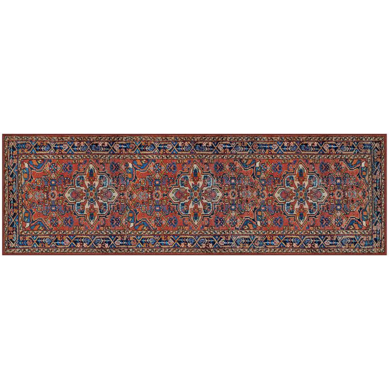 Gel Pro 107-1-2476-EHVR NeverMove Esther Runner Mat, Vintage Red, 76 inches X 24 inches