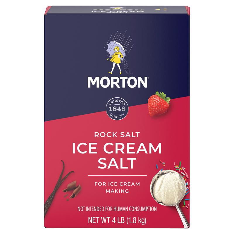 Morton Salt F142130000B Ice Cream Salt 4 Lbs