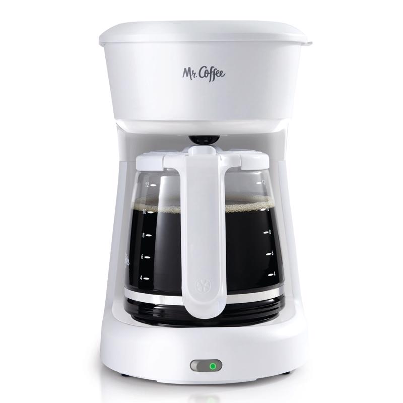 Mr. Coffee 2176664 12 cups Coffee Maker, White