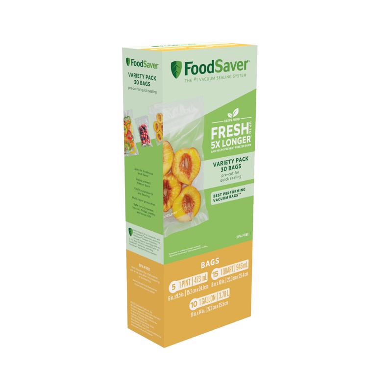 FoodSaver 2186362 Vacuum Sealer Bag, Clear