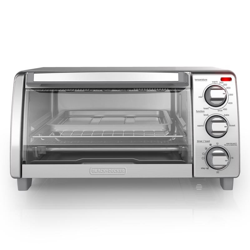 Black & Decker TO1745SSG Toaster Oven, Silver