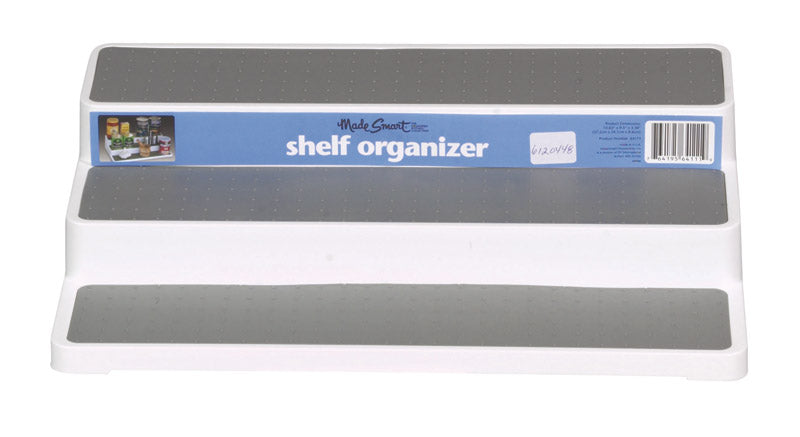 Madesmart 64111 Shelf Organizer 14" x 9.5" x 3.4", White