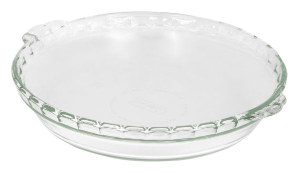 Pyrex 1073356  Grip Rite Pie Plate, Clear